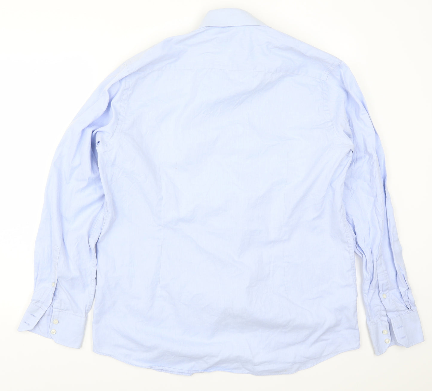 Addition Mens Blue    Dress Shirt Size XL