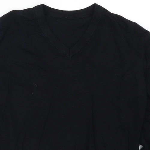 George Boys Black   Pullover Jumper Size 15-16 Years