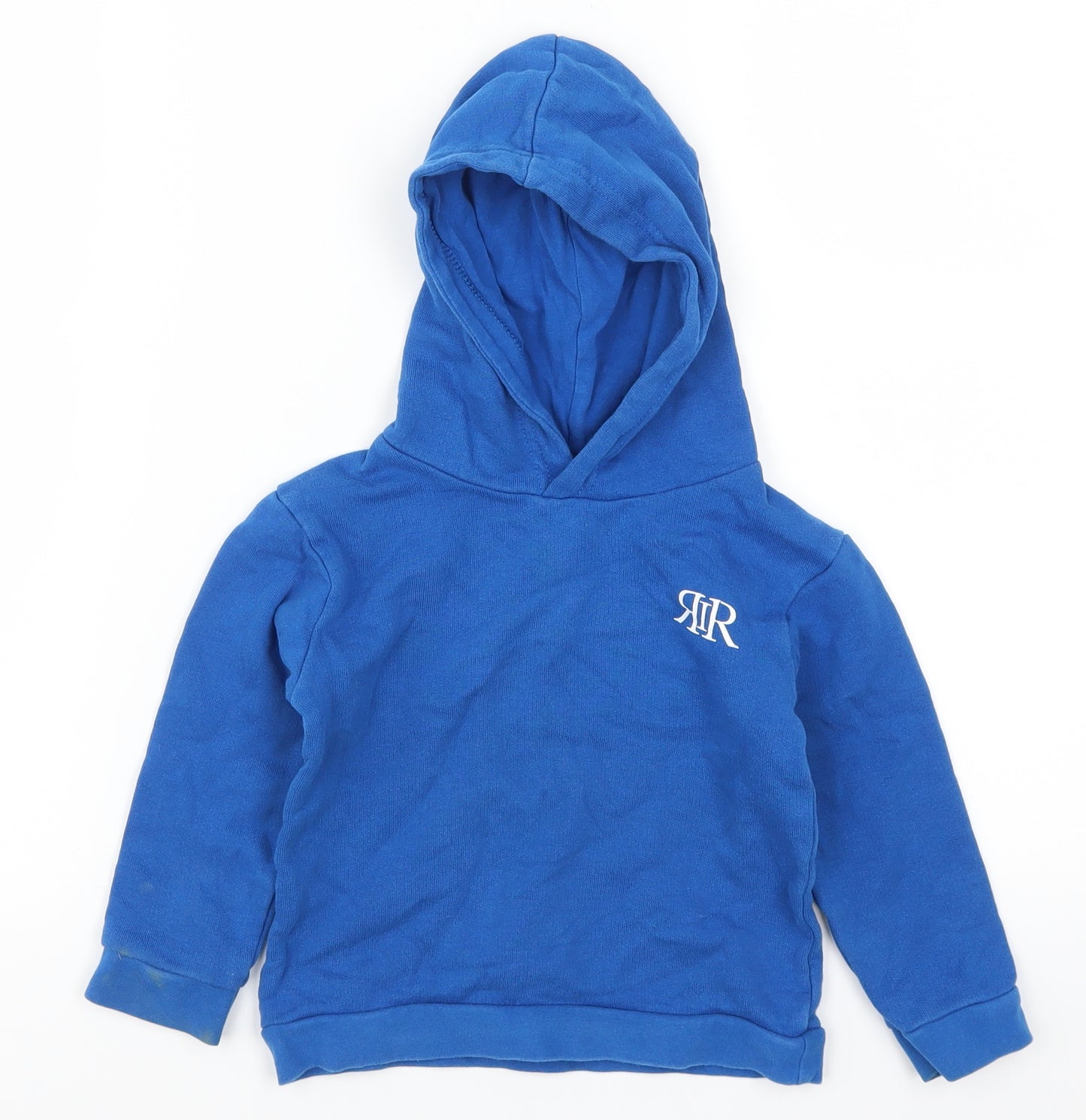 River Island Boys Blue   Pullover Hoodie Size 2-3 Years