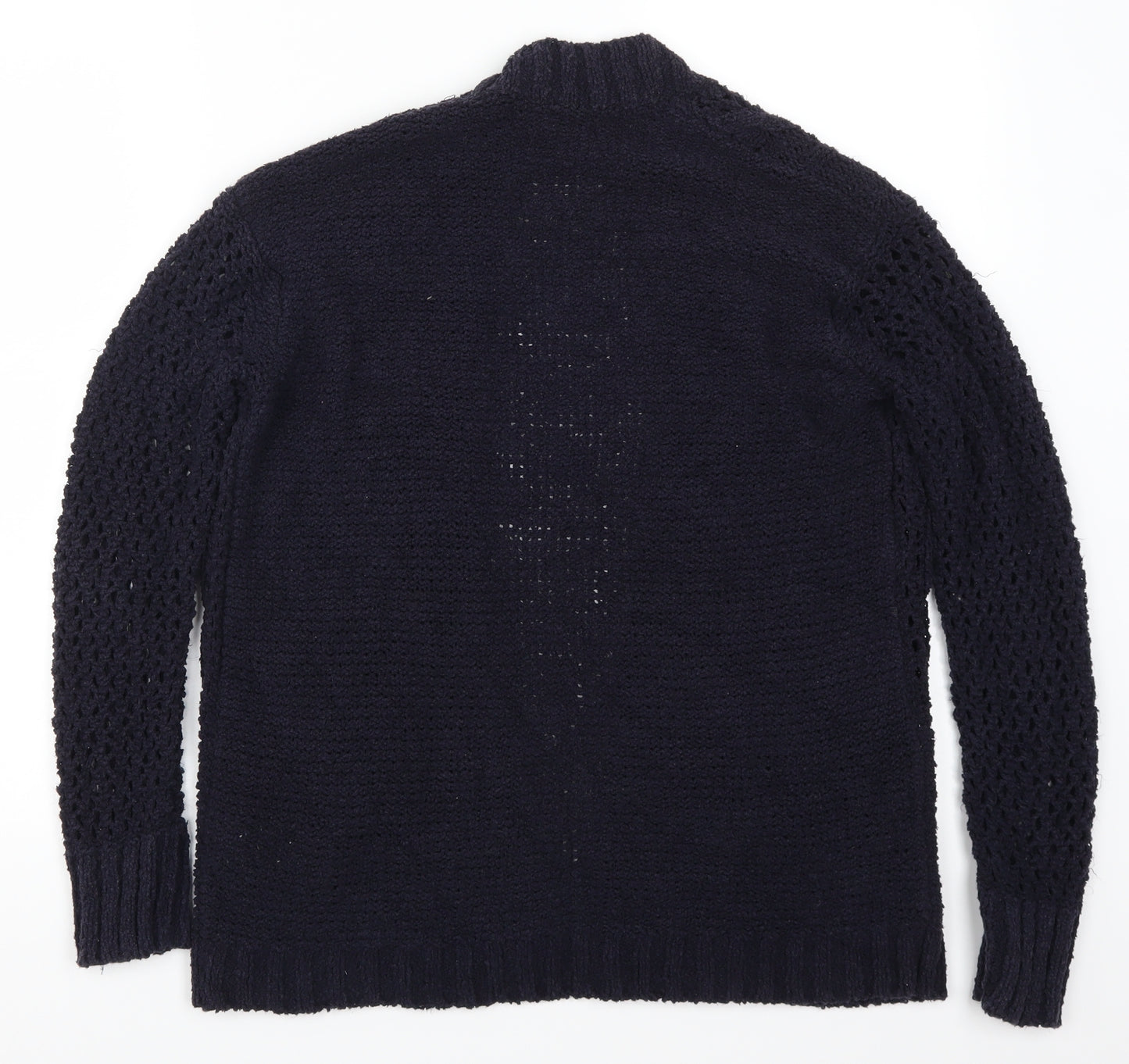 Marks and Spencer Womens Blue  Knit Cardigan Jumper Size S