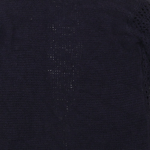 Marks and Spencer Womens Blue  Knit Cardigan Jumper Size S