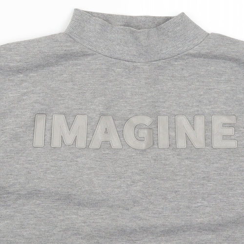 Primark Womens Grey   Pullover Sweatshirt Size 14  - Imagine