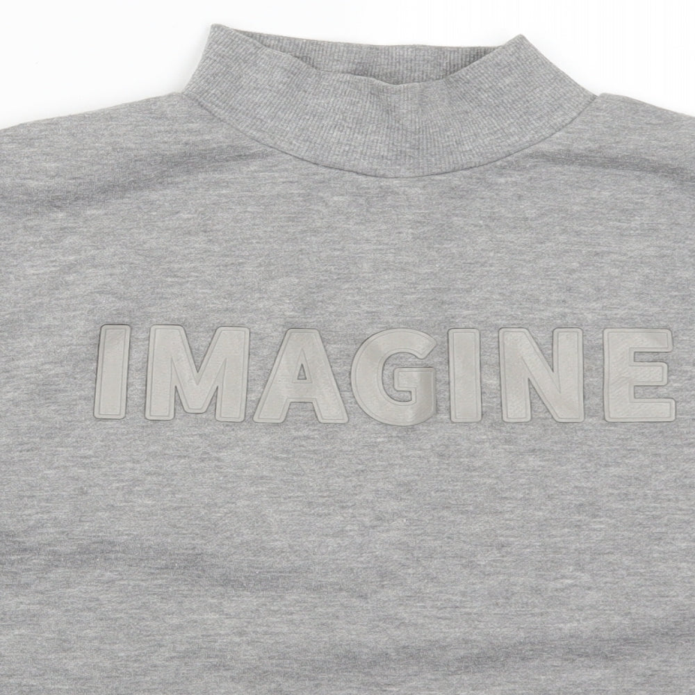 Primark Womens Grey   Pullover Sweatshirt Size 14  - Imagine