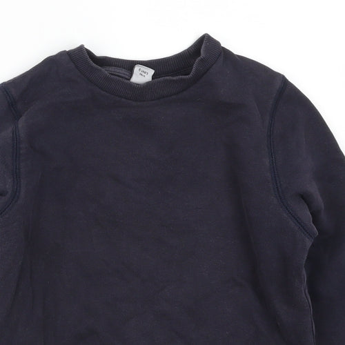 TU Boys Blue  Rayon Pullover Sweatshirt Size 6 Years