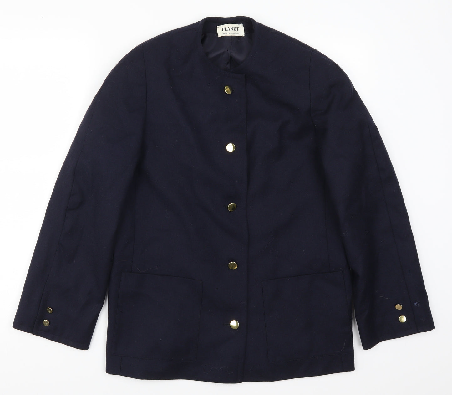Planet Womens Blue   Jacket Coat Size 14