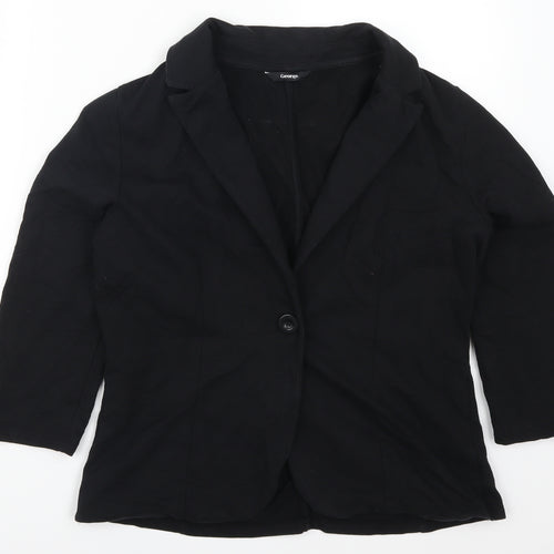 George Womens Black   Jacket Blazer Size 12