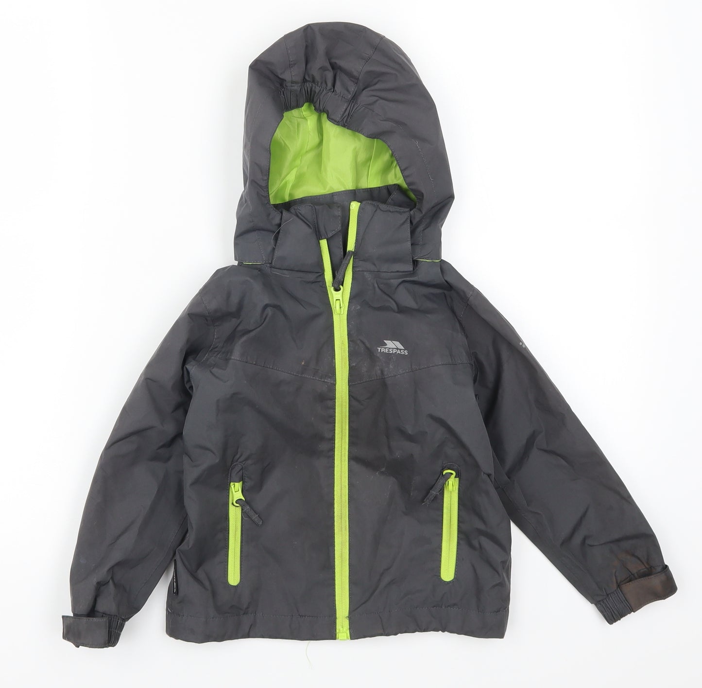 Trespass Boys Grey   Basic Coat Coat Size 2-3 Years