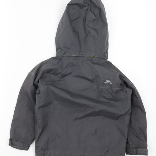 Trespass Boys Grey   Basic Coat Coat Size 2-3 Years