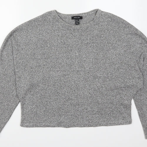 New Look Womens Grey   Basic T-Shirt Size M