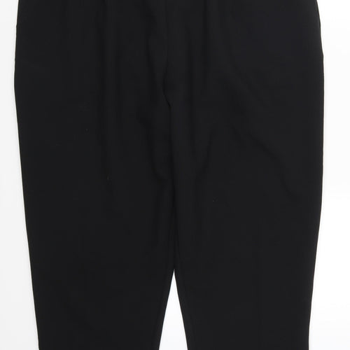 Dixie Womens Black   Trousers  Size 20 L26 in