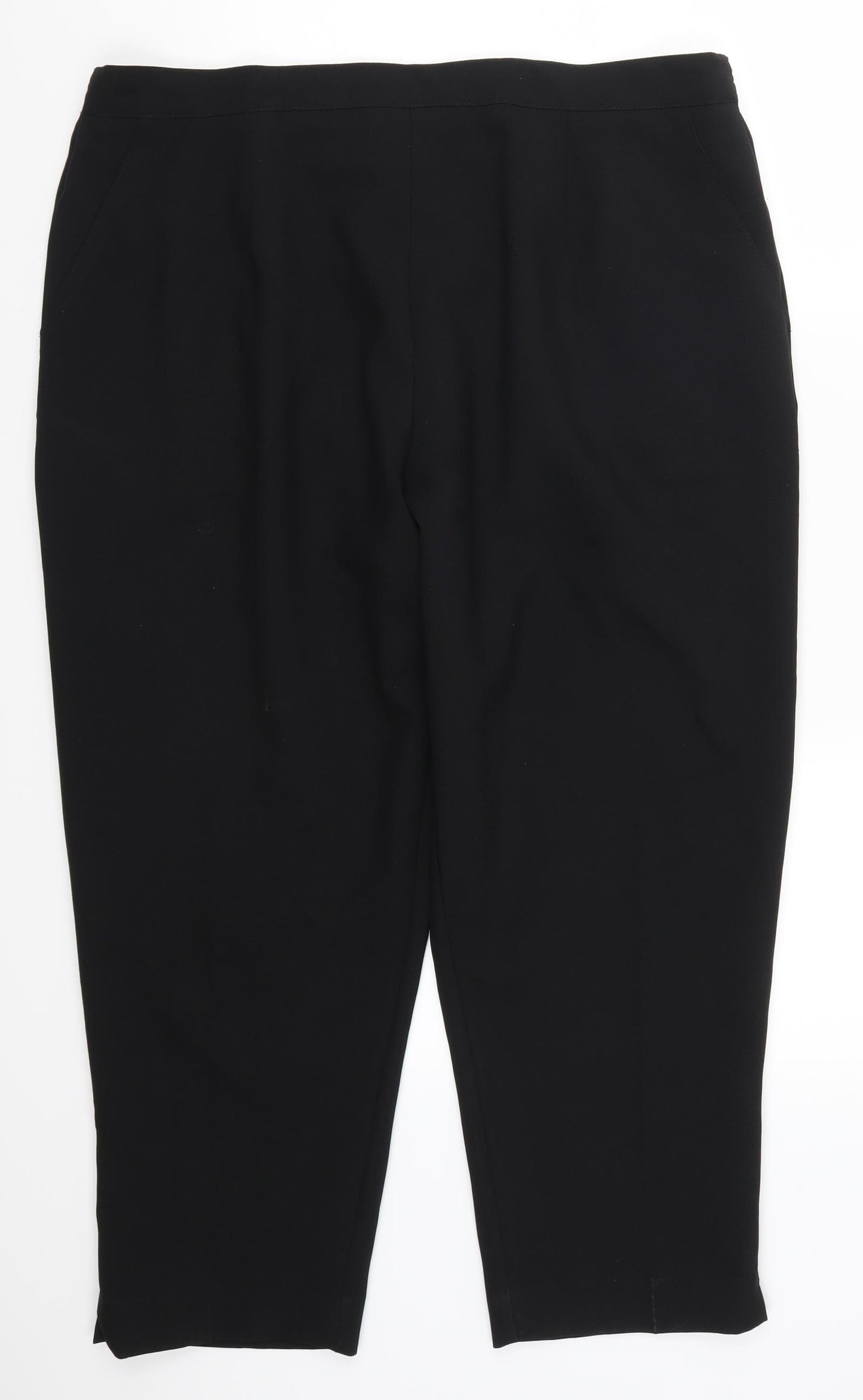 Dixie Womens Black   Trousers  Size 20 L26 in