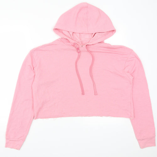 Cooperative Womens Pink   Pullover Hoodie Size L