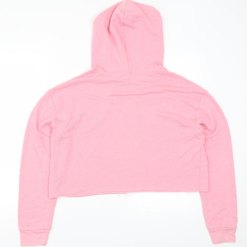 Cooperative Womens Pink   Pullover Hoodie Size L