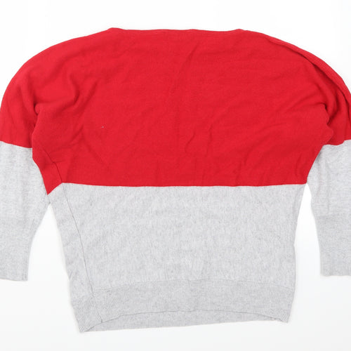 Mint Velvet Womens Red   Pullover Jumper Size XS  - Colour Block