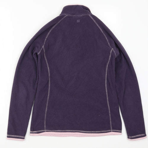 Mountain Warehouse Womens Purple  Fleece Jacket  Size 8