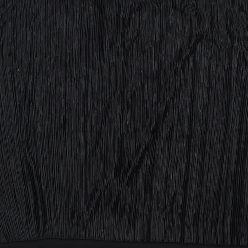 So Fabulous Womens Black   Jacket  Size 16  - Crinkle Effect