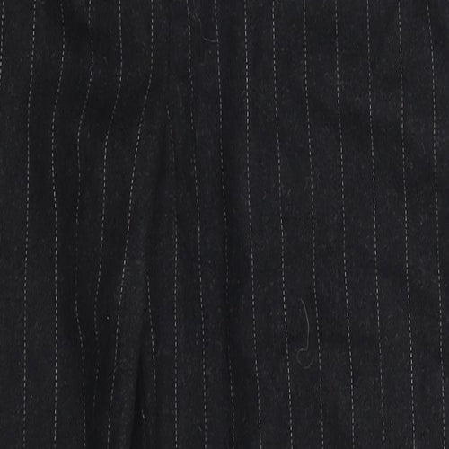 Preworn Womens Grey Striped  Trousers  Size 10 L26 in