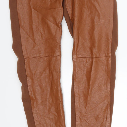 Preworn Womens Brown   Trousers  Size 8 L30 in