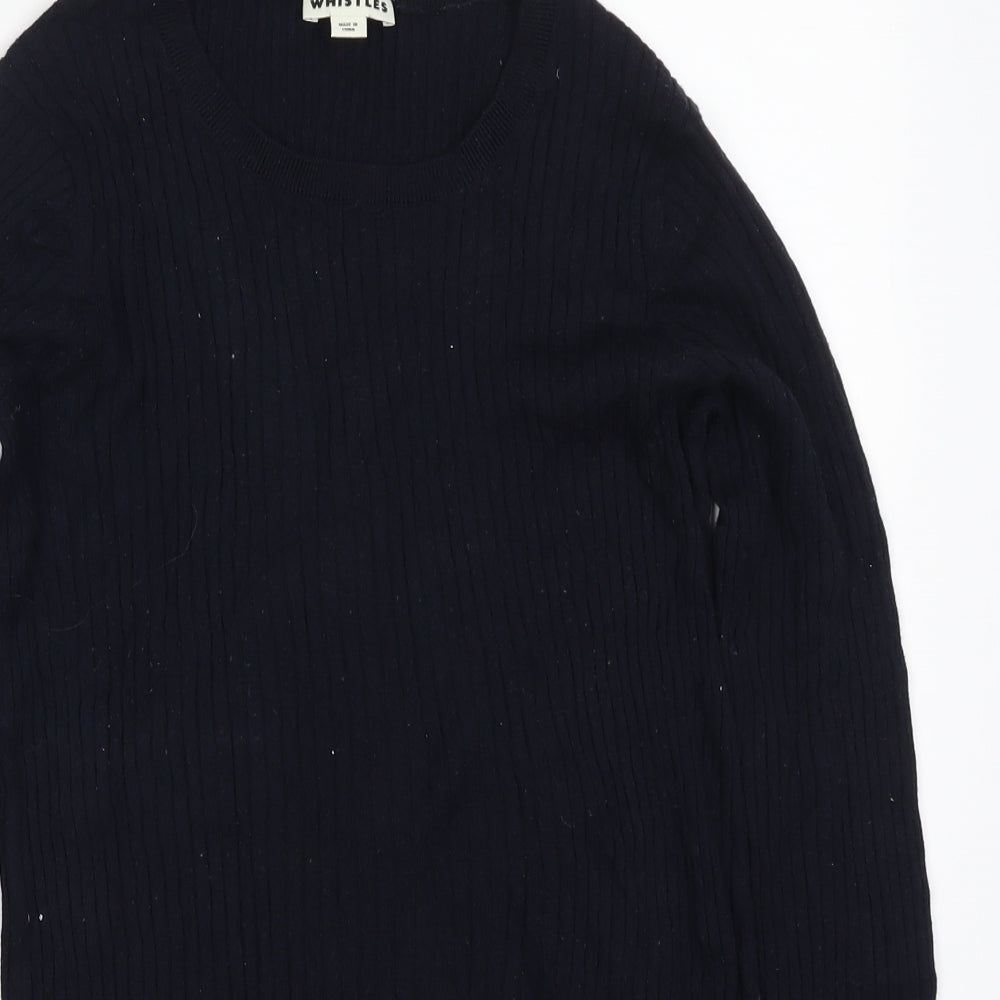 Whistles Womens Blue   Pullover Jumper Size 14