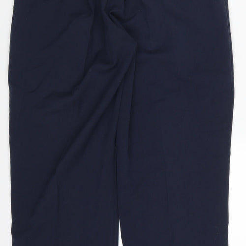 Preworn Womens Blue   Trousers  Size 32 in L26.5 in