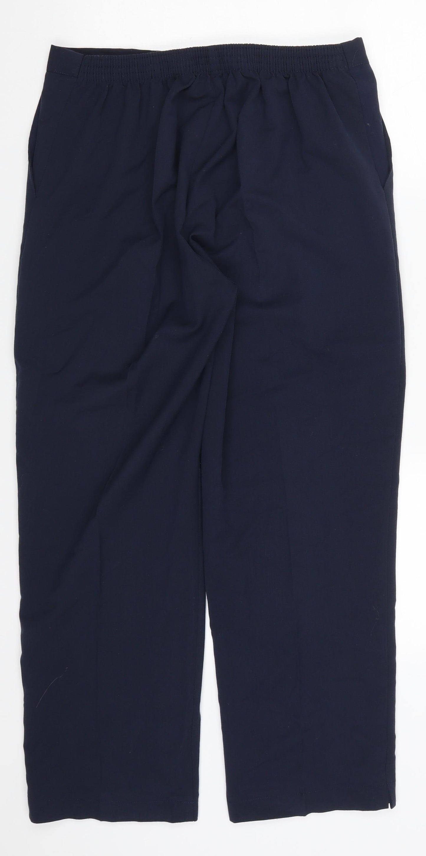 Preworn Womens Blue   Trousers  Size 32 in L26.5 in