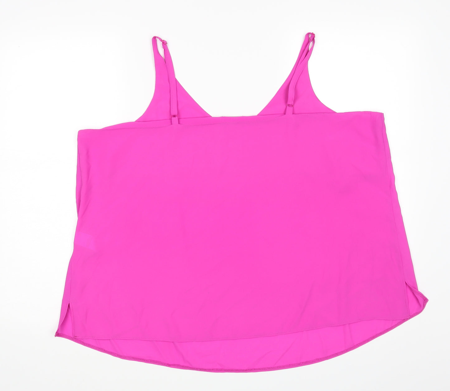 F&F Womens Pink   Basic Tank Size 22