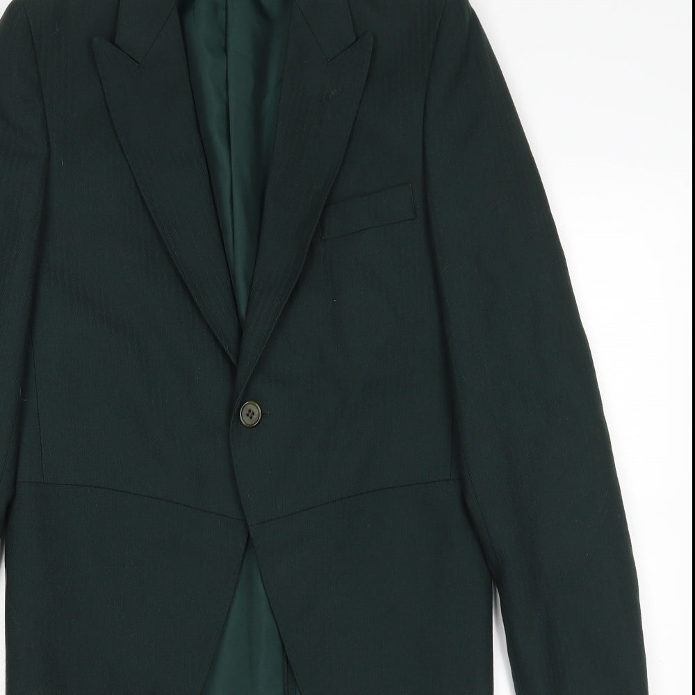 Gavin Scott Mens Green   Jacket Blazer Size S