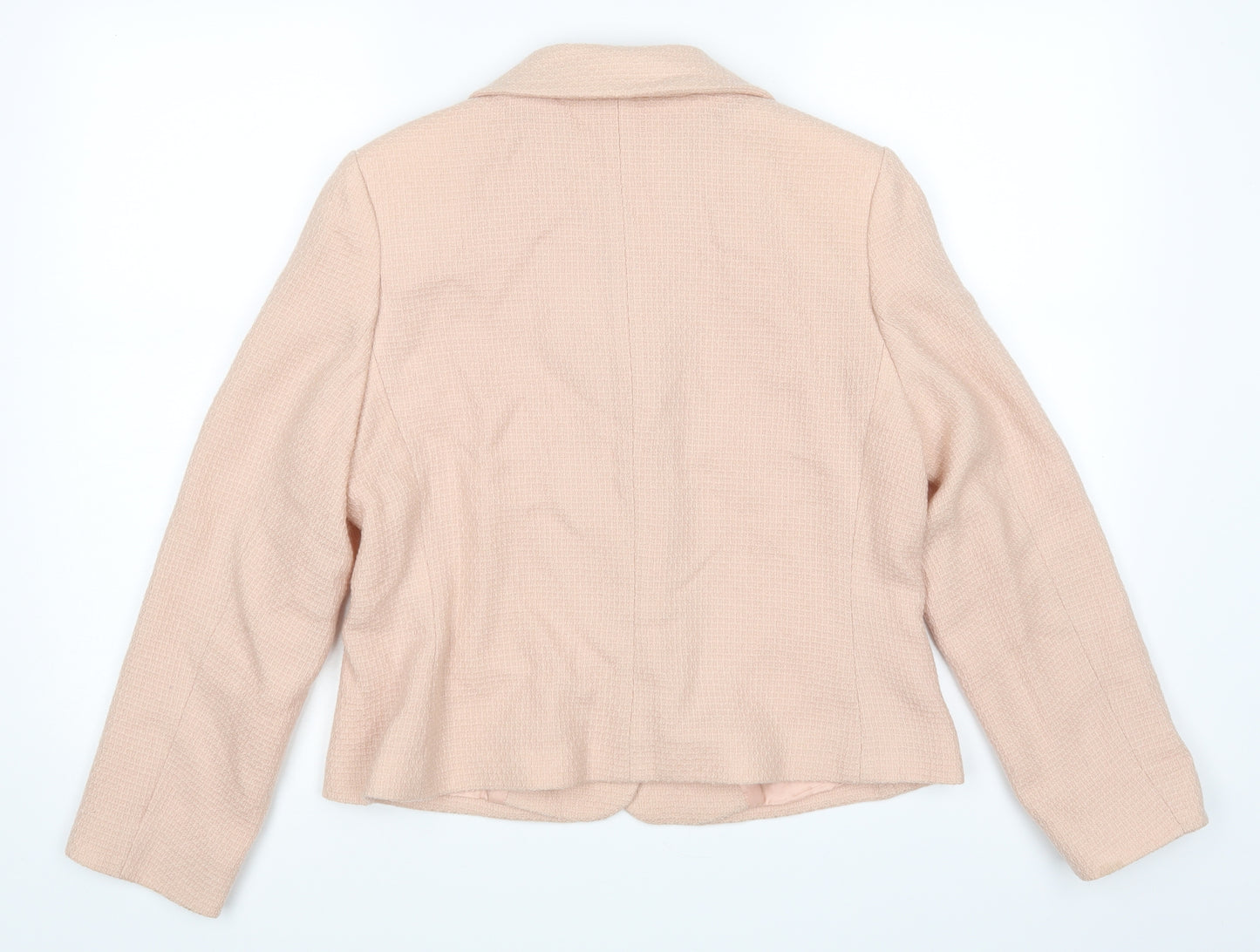 Impressions Womens Pink   Jacket Blazer Size 12