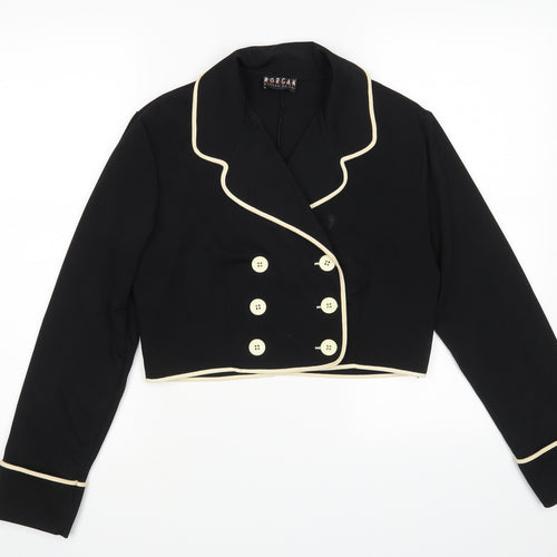 Morgan de Toi Womens Black   Jacket Blazer Size 10