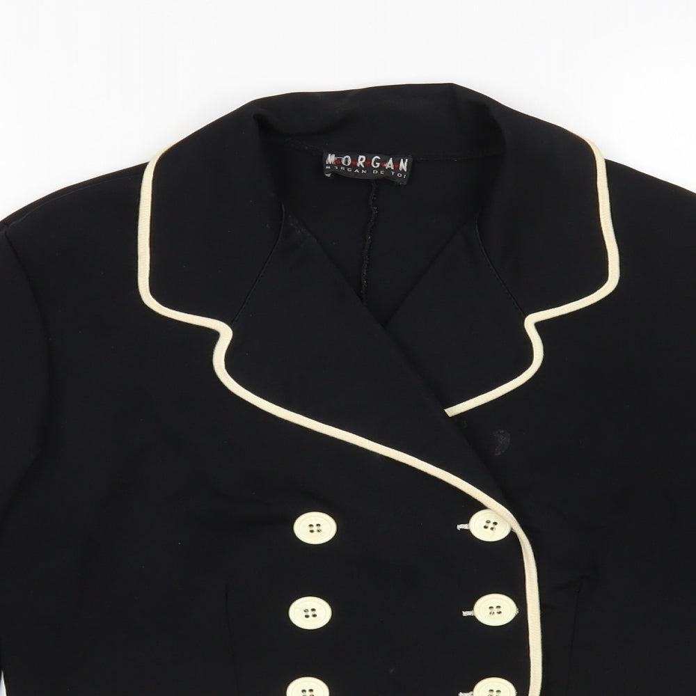 Morgan de Toi Womens Black   Jacket Blazer Size 10