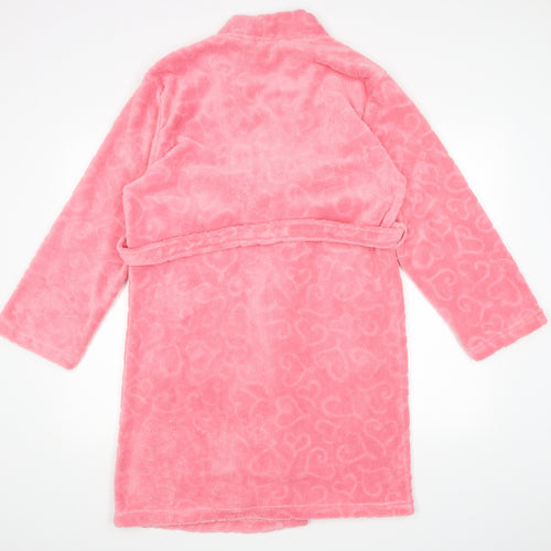 F&F Womens Pink Solid  Kimono Robe Size M