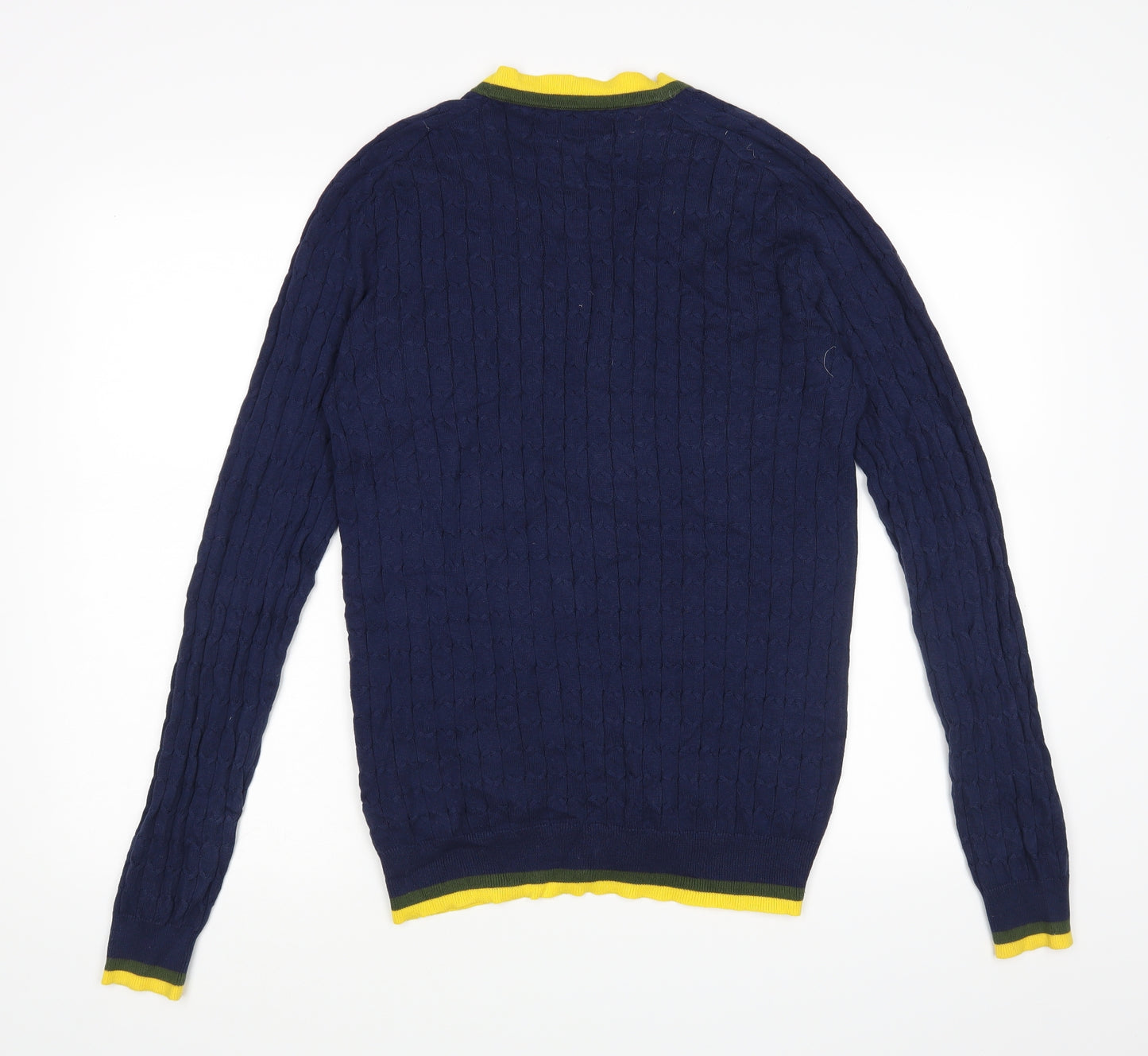 Fly 53 Mens Blue   Cardigan Jumper Size L
