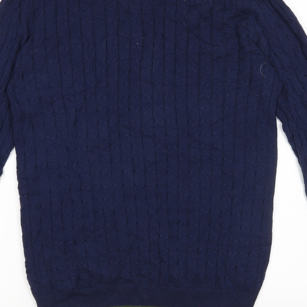 Fly 53 Mens Blue   Cardigan Jumper Size L