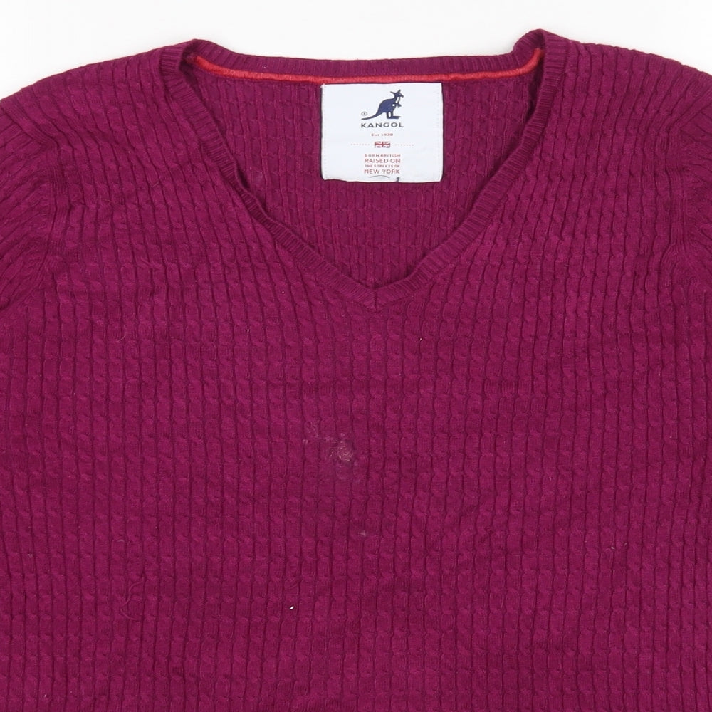Kangol Womens Purple   Pullover Jumper Size 10