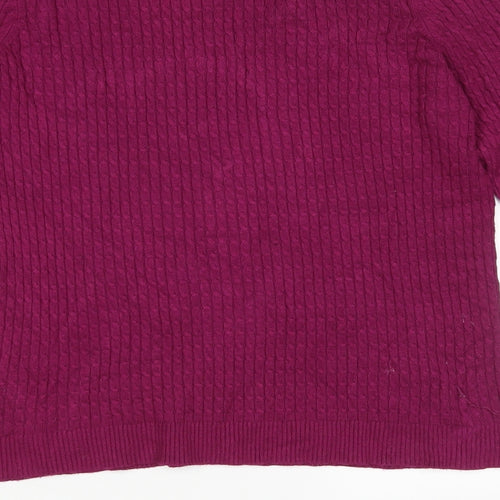Kangol Womens Purple   Pullover Jumper Size 10