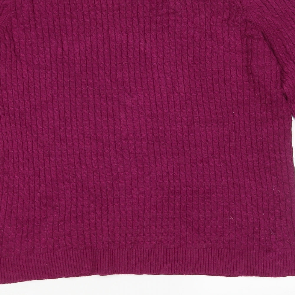 Kangol Womens Purple   Pullover Jumper Size 10