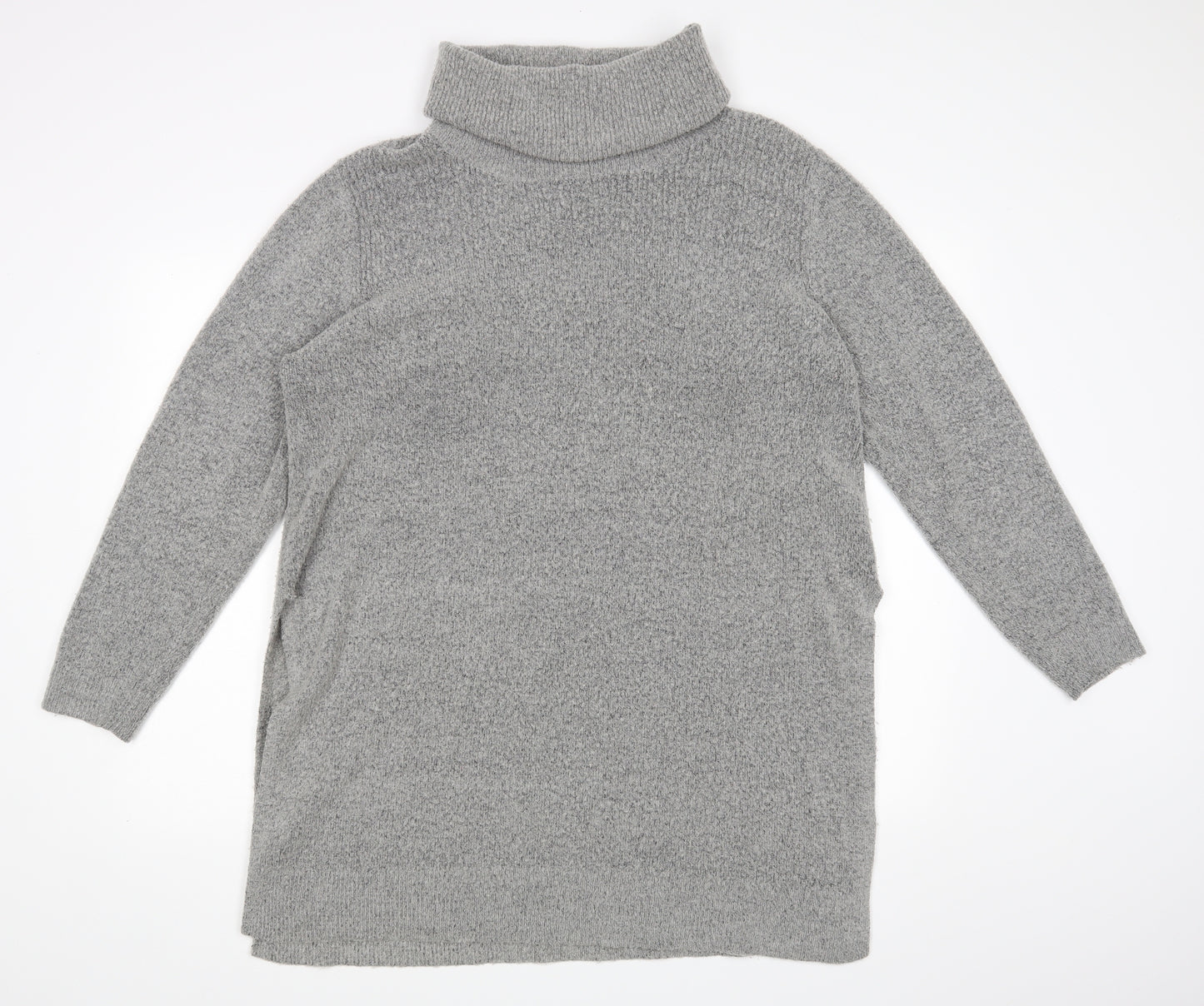 Yours Womens Grey   Pullover Jumper Size 24