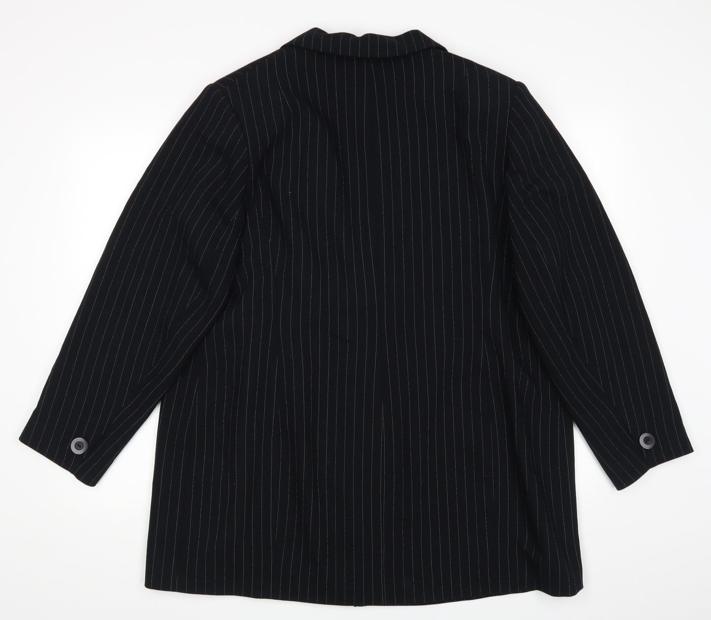 Profile Womens Black   Jacket Blazer Size 18