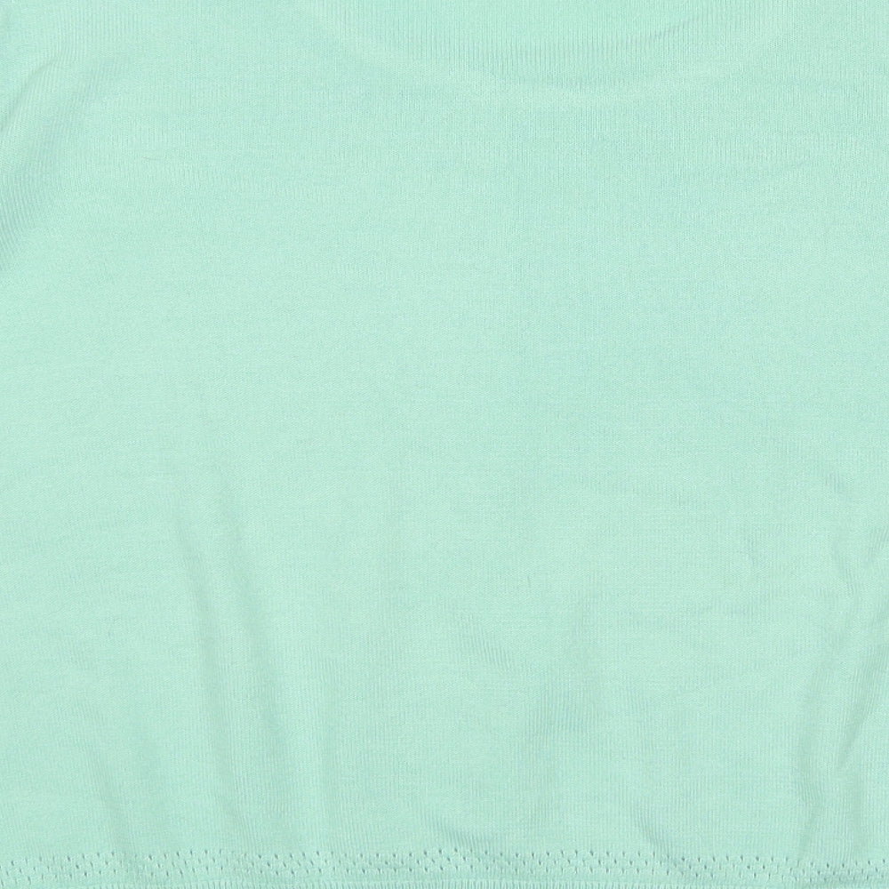 M&S Womens Green   Basic T-Shirt Size 22