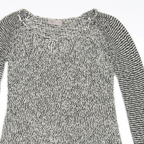 Label Lab Womens Black   Pullover Jumper Size 10