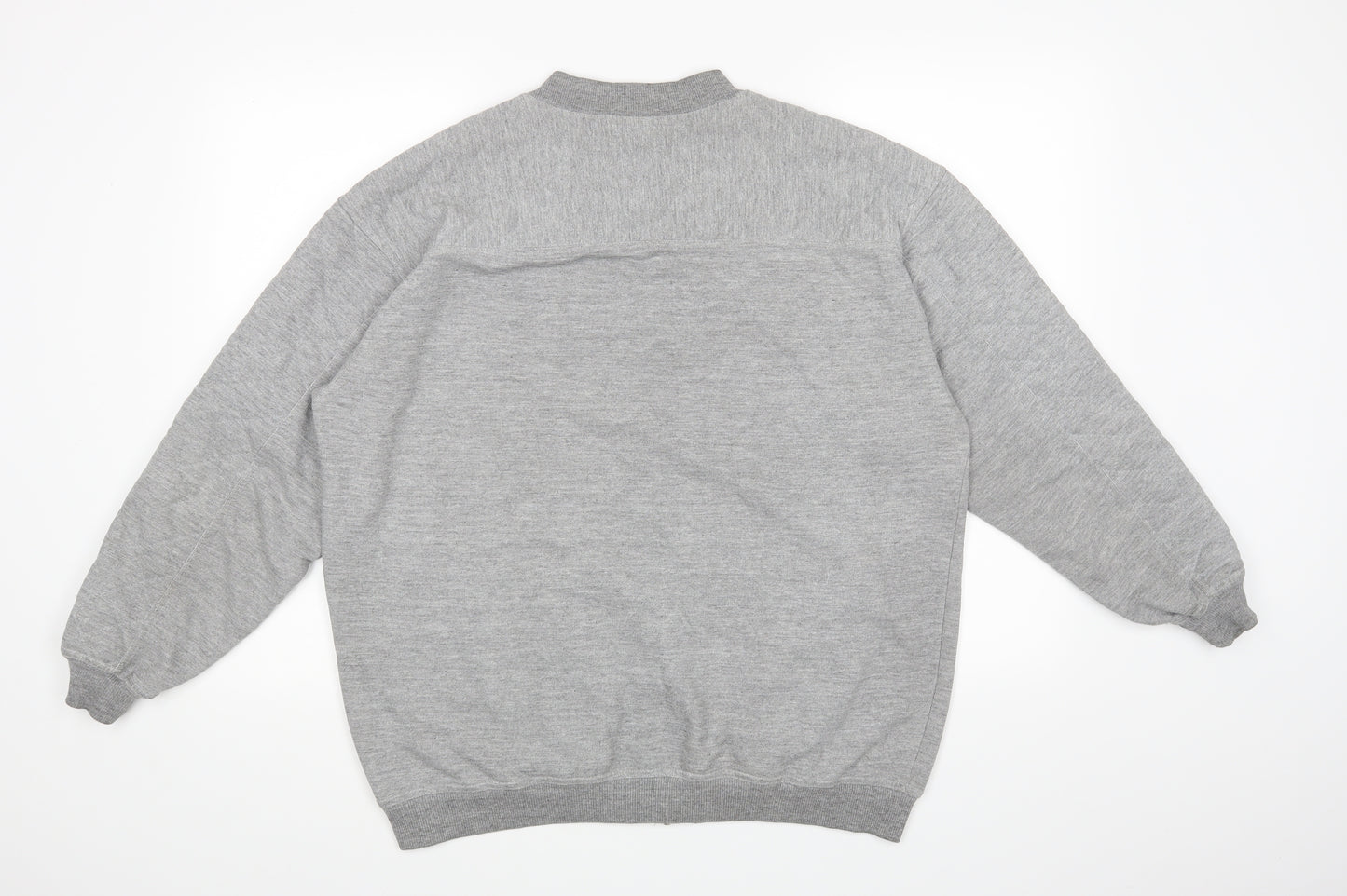 Colourways Mens Grey   Full Zip Jumper Size M