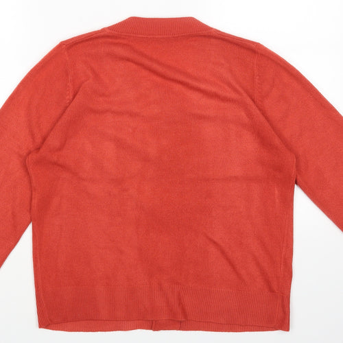 Matalan Womens Red   Cardigan Jumper Size 12
