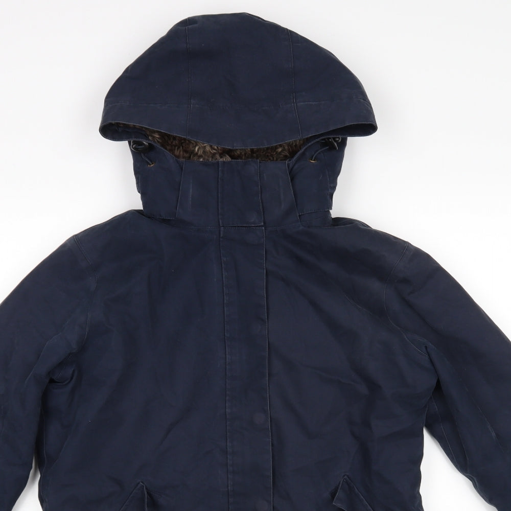 Ayacucho Womens Blue   Overcoat Coat Size M