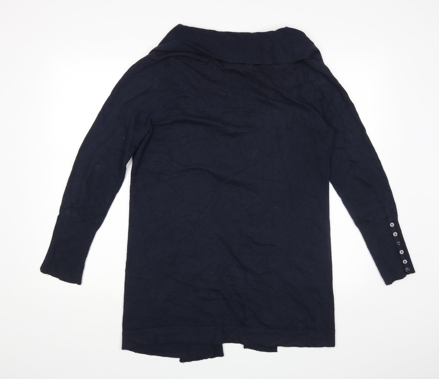 Maine Womens Blue   Wrap Jumper Size 16