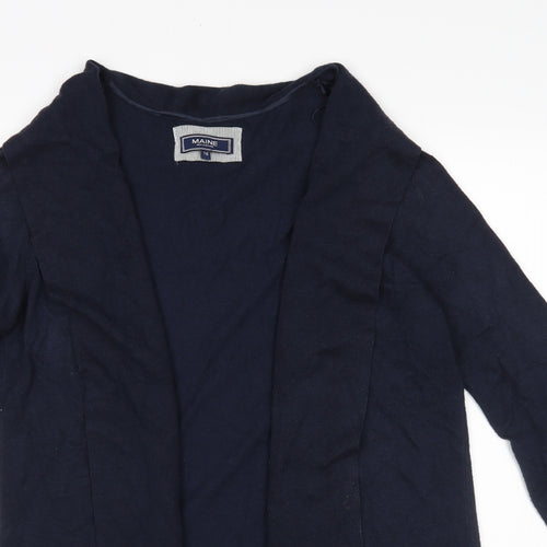 Maine Womens Blue   Wrap Jumper Size 16