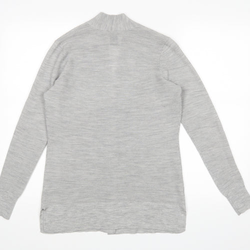 Ann Taylor Womens Grey   Wrap Jumper Size 10