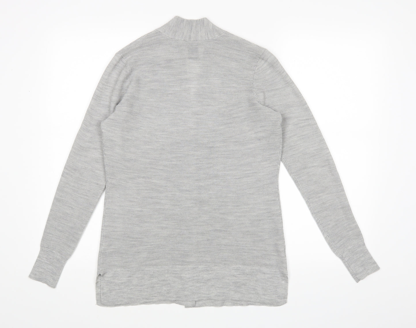 Ann Taylor Womens Grey   Wrap Jumper Size 10