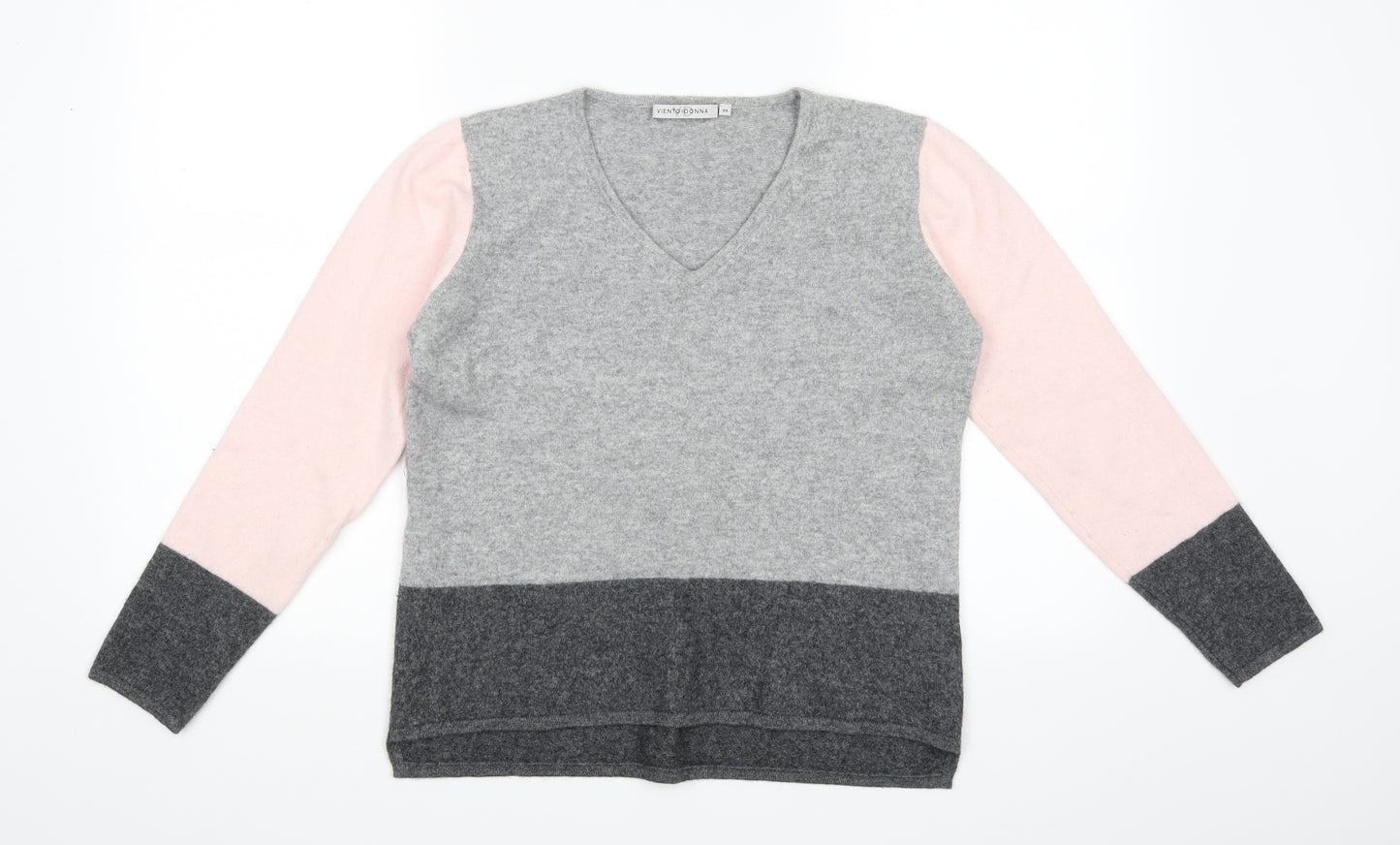 Viento Donna Womens Grey   Pullover Jumper Size 12