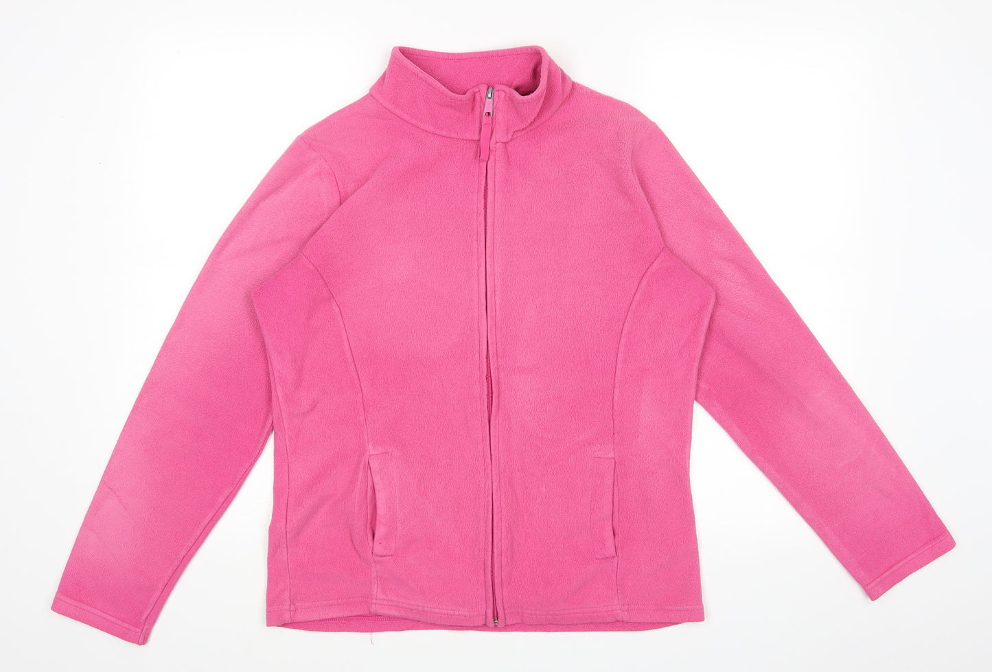 F&F Womens Pink   Full Zip Jumper Size 14