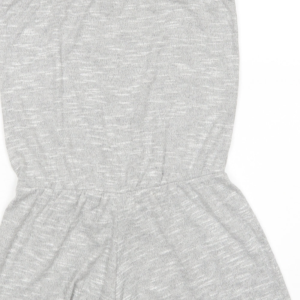 George Womens Grey   Playsuit One-Piece Size 10